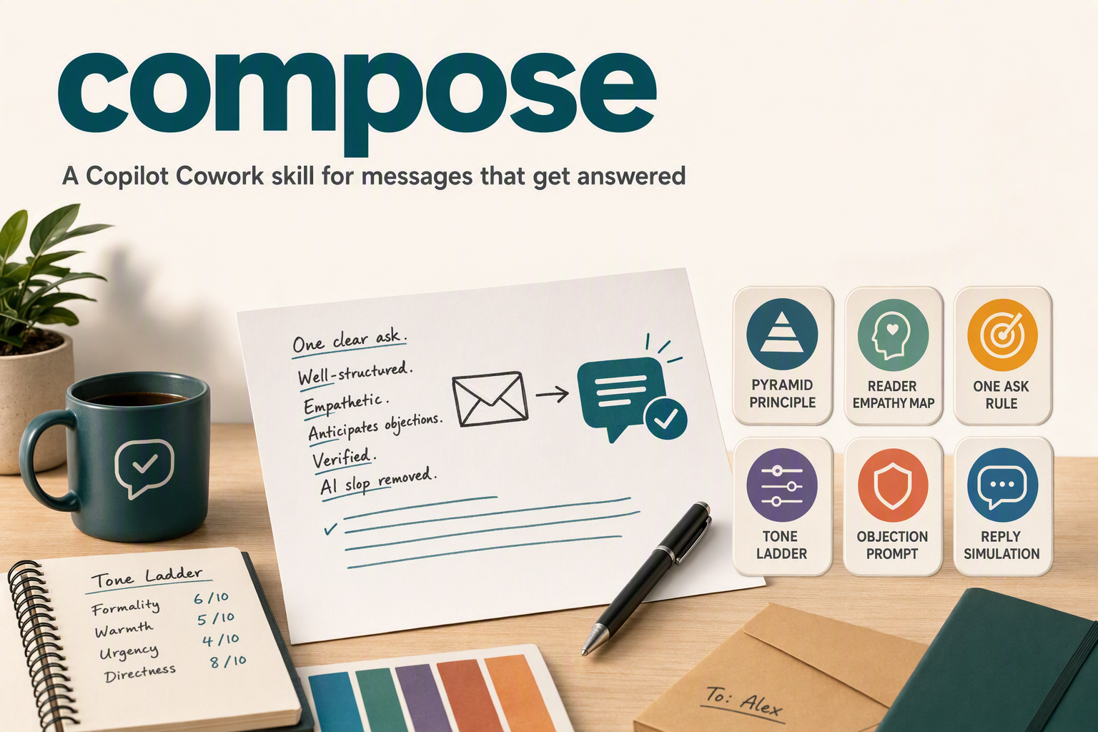Copilot Cowork Skill: Write Messages That Get Answered 1 Copilot Cowork Skill: Write Messages That Get Answered